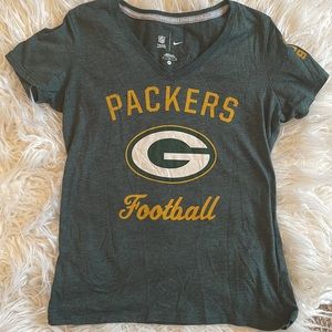 Nike Green Bay Packers Shirt - Medium